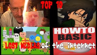 Top 10 Internet Lost Media || XquinnexX