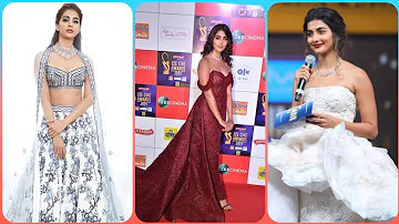 Pooja Hegde Hot look in red carpet