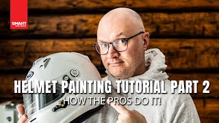 HELMET PAINTING TUTORIAL PART2  -  HOW THE PROS DO IT!