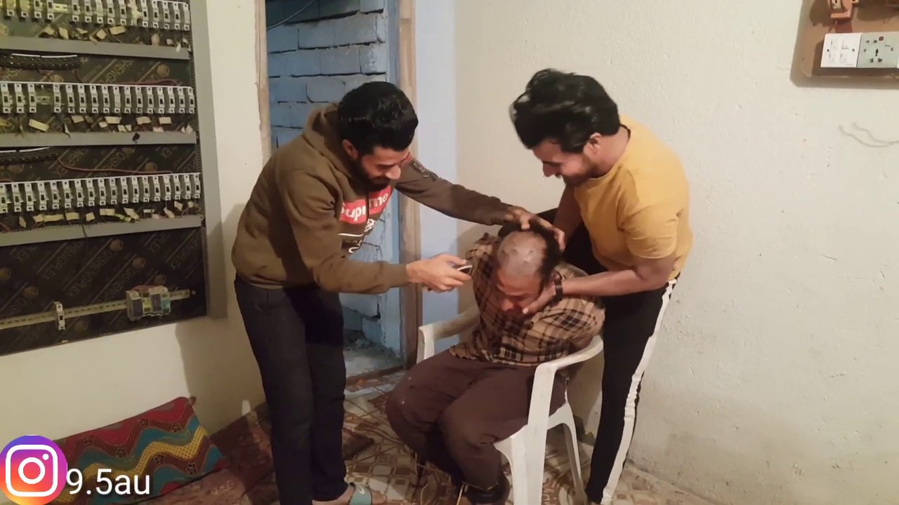 مقلب خرافي يموت ضحك (حلاقة صفر الشعر 😁