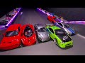 Supercar racing tournament  lamborghini mclaren ferrari hellcat skyline fast and furious  more