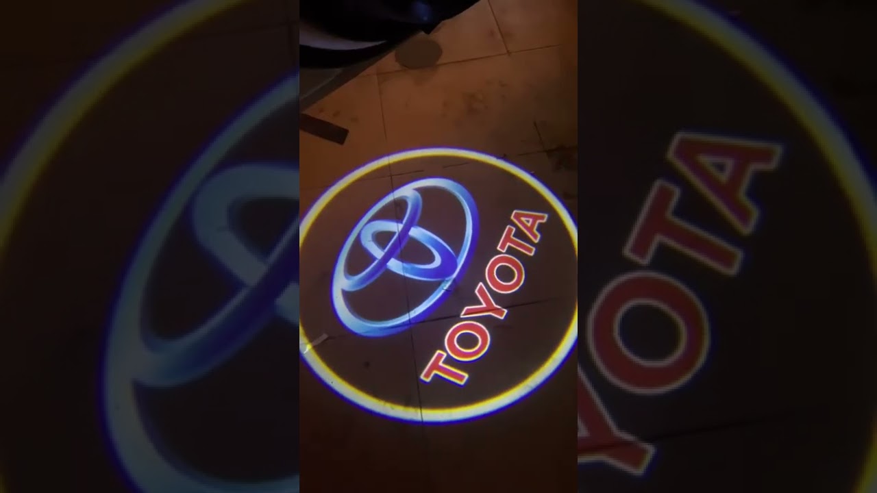 Welcome Door Light Toyota Logo