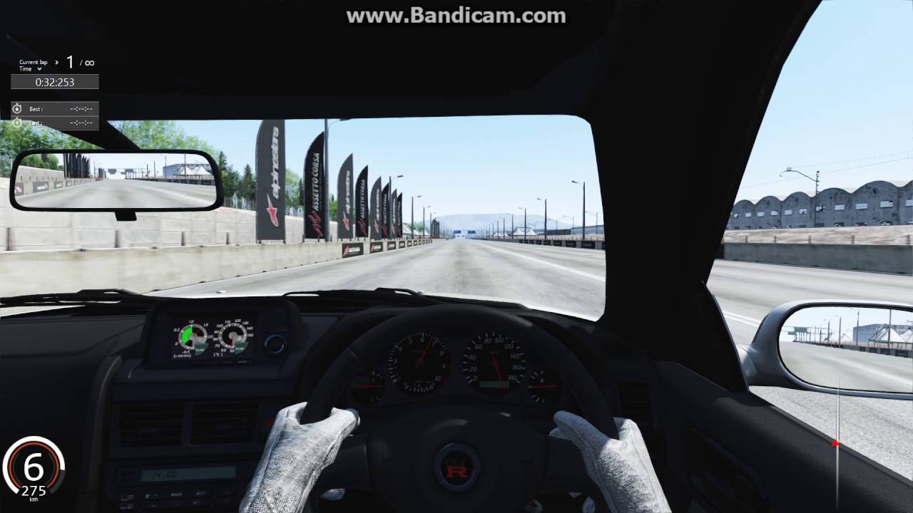 Assetto Corsa - Nissan Skyline R34 GTR - Tuned - YouTube
