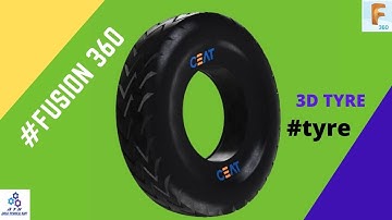Fusion 360 Tutorial 2020 | 3D Tyre Modeling | with complete Dimensions | By Ahuja Technical Hant