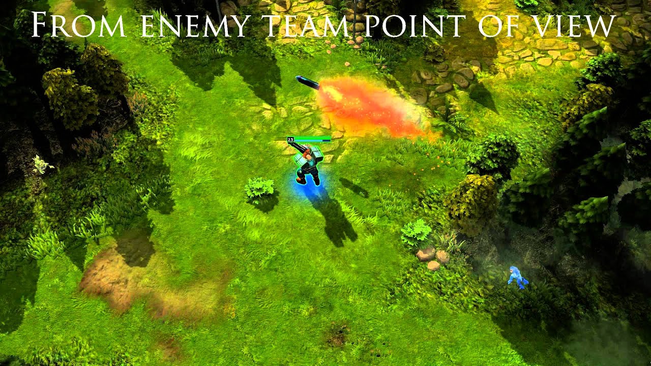 HoN it! - Artillery's missile is now a Redeemer (guidable missile with camera inside it)