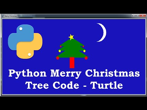 Learn how to wish Merry Christmas using Python Turtle Program