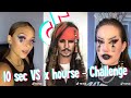 10 Sec Vs X Hours - TikTok Makeup Challenge