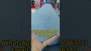 Wallet Handbag Leather Belt Book Cover Logo Trademark Embossing Double-Head High Frequency Machine