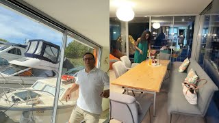 картинка: ЭКСКУРСИЯ ПО НАШЕМУ ЛОДОЧНОМУ ДОМУ!🏡🛥️ 😍