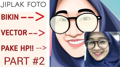 MEMBUAT GAMBAR VEKTOR DI HP DENGAN APLIKASI INFINITE DESIGN | PART 2: MEMBUAT  MATA DAN KACAMATA