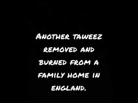 Amulets Taweez Found In Family Homes Across The Country