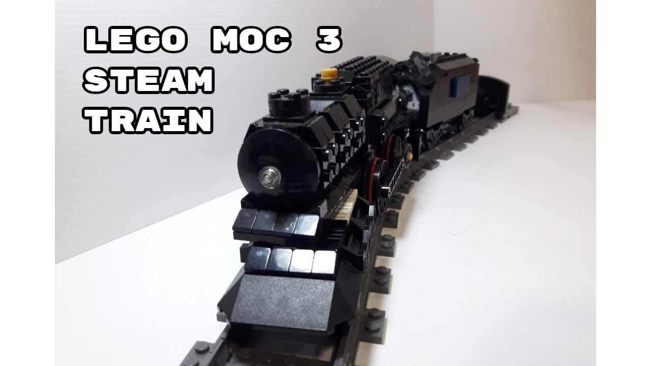 lego moc steam train