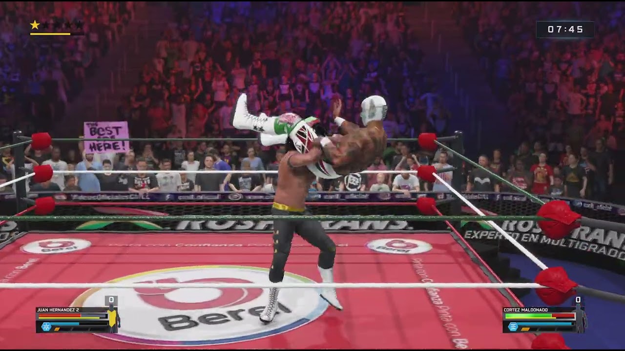 Cortez Maldonado vs Juan Hernandez Iron man  Contendiente N 1 por el titulo peso Completo de CMLL |