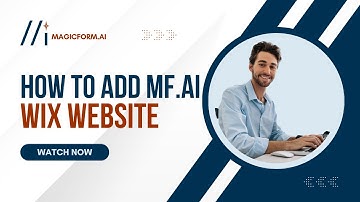 How to Add an AI Chatbot to Wix | Magic Form AI