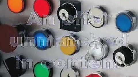 Обзор кнопок управления электрическими цепями (серии XB4/5/6 от Schneider Electric)