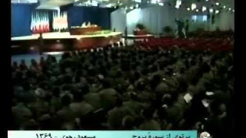 مسعود رجوي 1369 - پرتوي از سوره بروج - 2