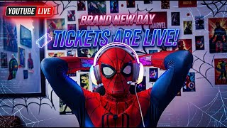 🔴 BRAND NEW DAY TICKETS ARE LIVE! First Day First Show Booking 🕷️