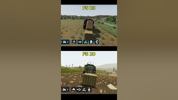 FS20 vs FS23| Farming Simulator Evolution" #fs20 #fs23