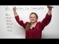 Understanding WH Questions in English