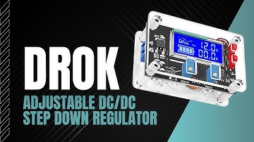 DROK DC to DC Buck Regulator / Converter  (with LCD) Measured with Rigol DL3021A and Rigol DP832