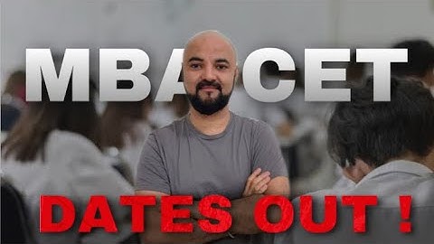 MBA CET Dates Out! Finallyyyyyyy Admit Card & Exam Final Date | MAH MBA MMS CET 2022