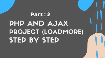 PHP Ajax Tutorial  Bangla Step By Step #LoadMore Buttton Project (Part 2)