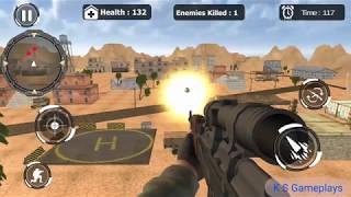 Desert Mountain Sniper Modern Shooter Combat Android Gameplay Full HD By Key Stone Games screenshot 4