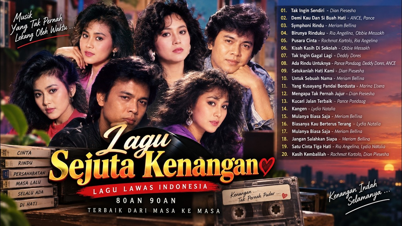 Tembang Kenangan 80an 90an Terbaik | Kumpulan lagu lawas 80an 90an Terpopuler