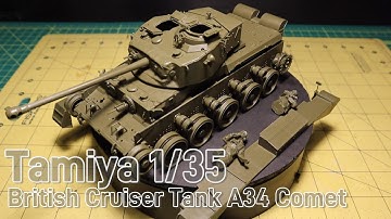 Building the Tamiya 1/35 A34 Comet | Part 1 | Full Build #tamiya