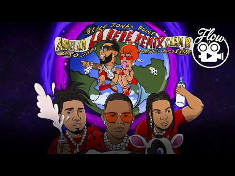 Anuel AA, Cardi B, Black Jonas Point, Secreto & Liro Shaq - La Bebe Remix (Audio Oficial)