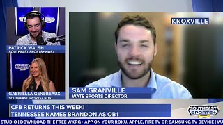 What should Tennessees expectation be with Faizon Brandon at QB? | Southeast Sports+