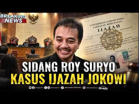 🔴BREAKING NEWS - Jaksa Tanggapi Eksepsi Roy Suryo di Sidang Kasus Ijazah Jokowi