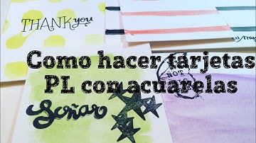 TUTORIAL SCRAPBOOKING | tarjetas PROJECT LIFE