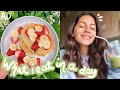 what i eat in a day at home 🥞 (vegan and healthy)
