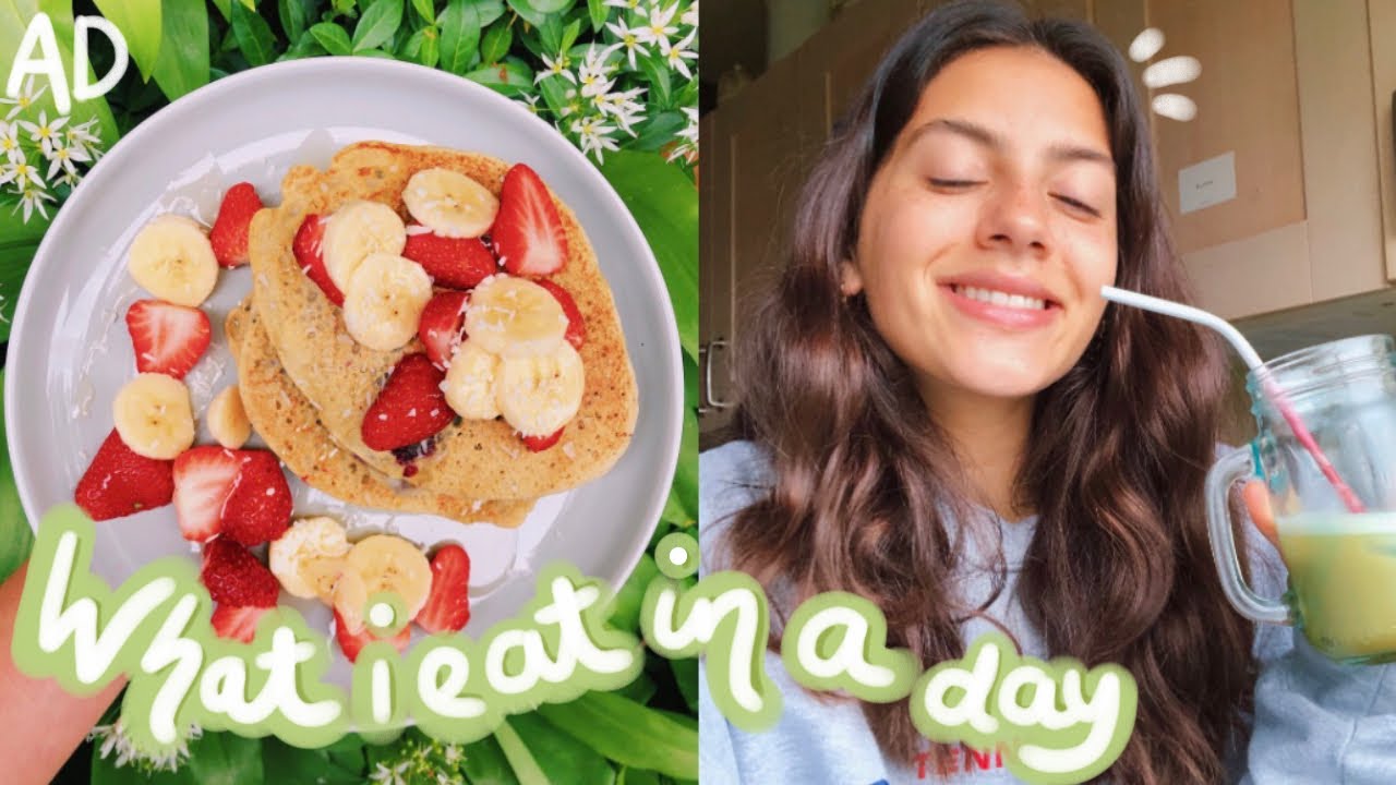what i eat in a day at home 🥞 (vegan and healthy)