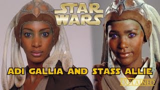 The Story of Adi Gallia and Stass Allie - Star Wars Explained