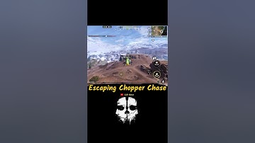 How to escape a chopper chase