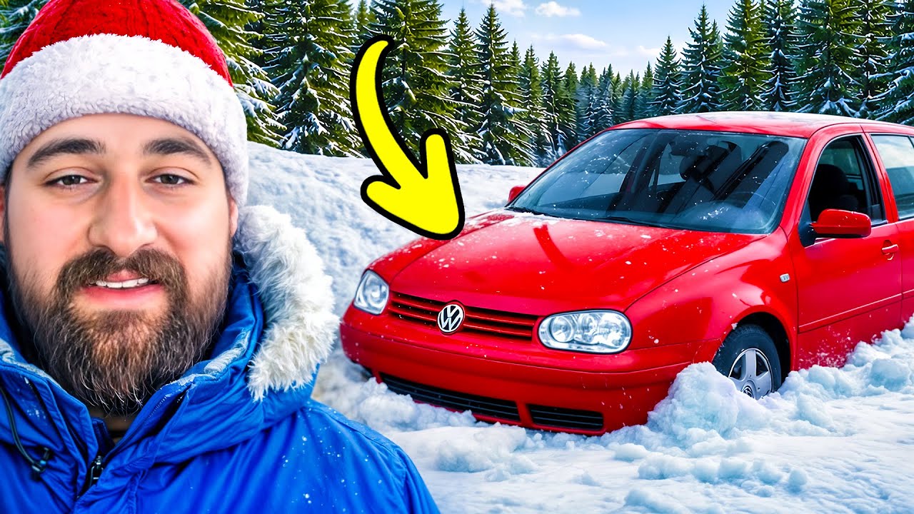 ЗАКЪСАХМЕ С ГОЛФА В СНЕГА!