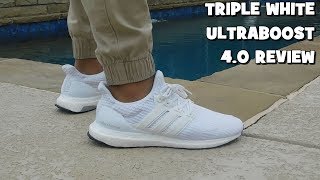 ultra boost 4.0 triple white review