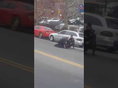 NYPD snatched him out of his car, proceeded to bash his face until it was bloody