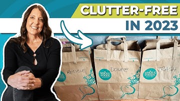 The Ultimate Plan for Clutter-Free Living in 2023!  Week 1 in our Series