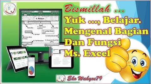 pengenalan bagian microsoft excel