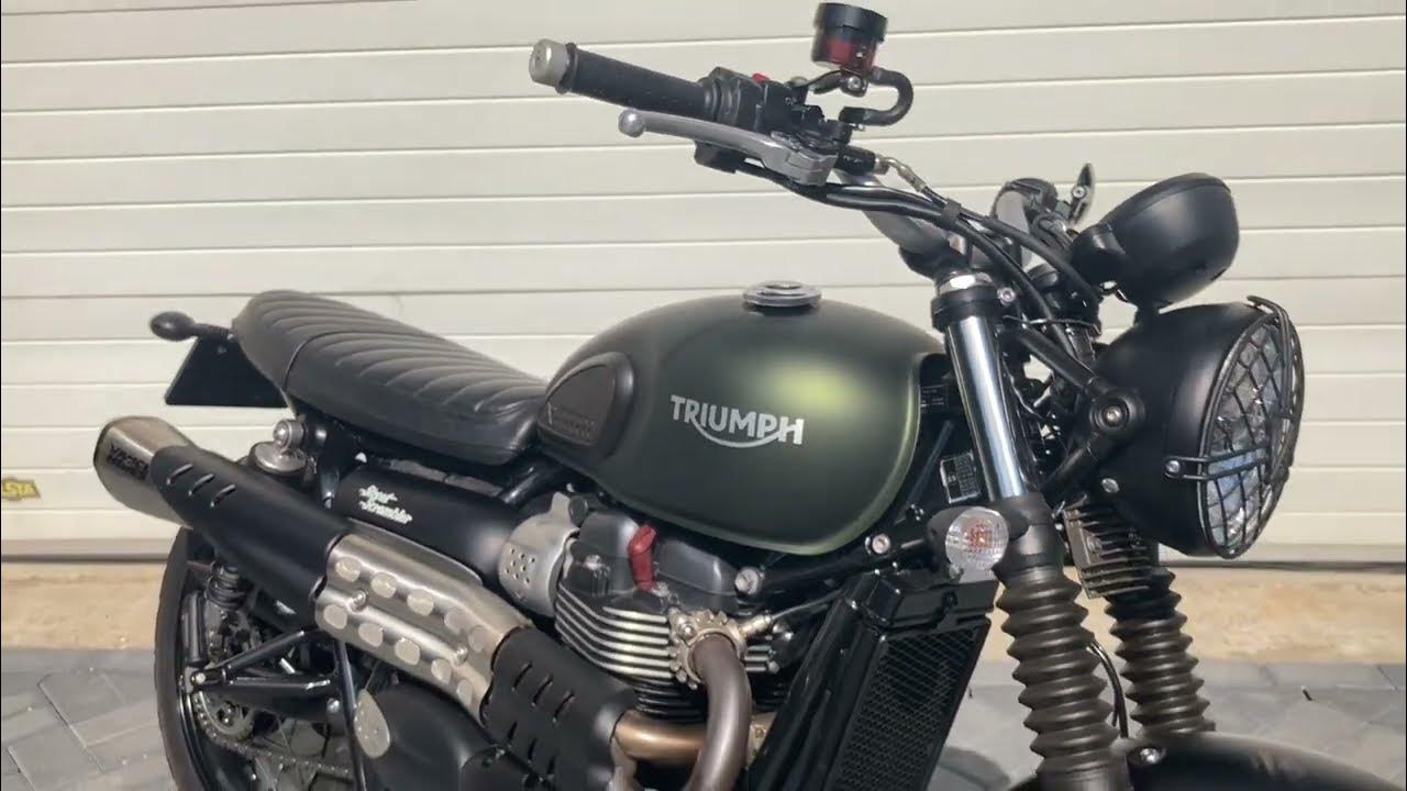 vance and hines triumph scrambler exhaust