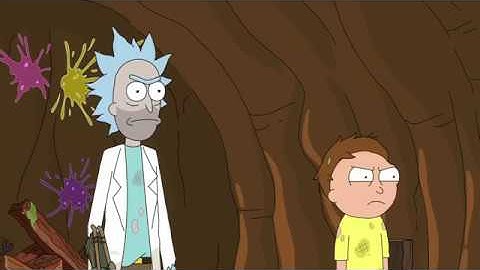 Rick and Zeep cave fight
