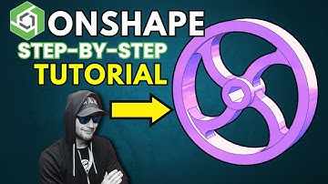 Onshape Best Tutorial for Beginners / Intermediate Students - Multi Contour sketch, Fillets, Pattern