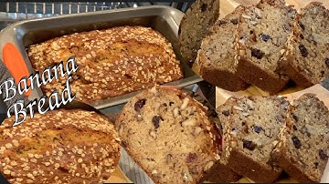 Bánh Mì Chuối - Cách Làm Bánh Mì Chuối Nướng Kiểu Mỹ Rất Là Thơm Ngon - Moist Banana Bread Recipe