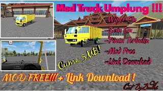 MOD TRUCK UMPLUNG BUSSID || REVIEW MOD || MOD FREE   LINK DOWNLOAD