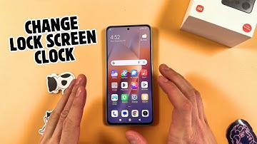 How to Customize Lock Screen Clock on Redmi Note 13