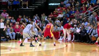 James Harden Reigns Down on Aron Baynes for the Poster Dunk