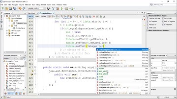 GUI con ArrayList - 05 - Botón Buscar